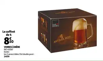 Auchan Verres A Biére offre