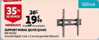 Auchan Support Mural Qilive Q1450 offre