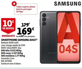 Smartphone Samsung A04S