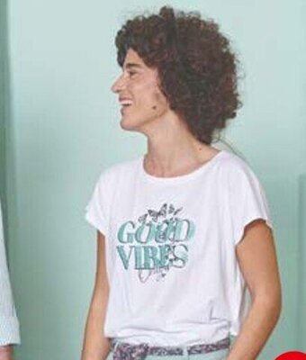 Auchan Tee-Shirt Femme Inextenso offre