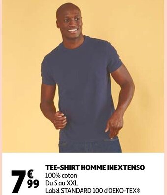 Auchan Tee-Shirt Homme Inextenso offre
