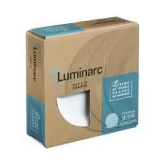 12 assiettes vidris - luminarc