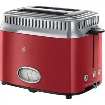 Grille pain - toaster electrique russell hobbs 21680-56 - retro - 2 fentes -(...)