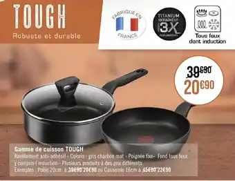 Géant Casino Gamme de cuisson TOUGH offre