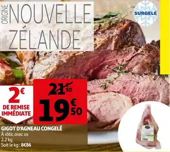 Auchan Gigot D'agneau Congelé offre