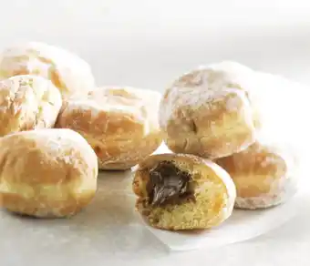 Mini beignets pomme ou chocolat noisette ou fruits rouges