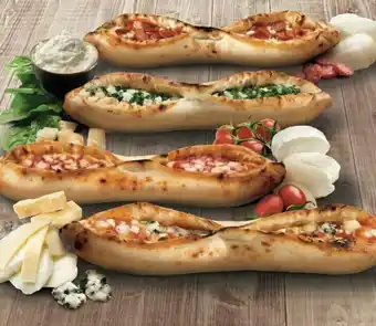 Géant Casino Pizza gondole tartiflette offre