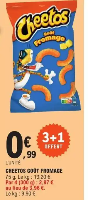 E.Leclerc Cheetos gout fromage offre