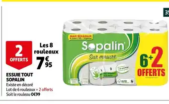 Auchan Essuie Tout Sopalin offre