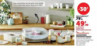 Super U Yaourtière yogurto family offre
