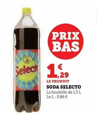 Soda selecto