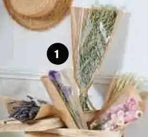 Super U Bouquets fleurs séchées offre