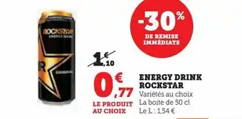 Energy drink rockstar