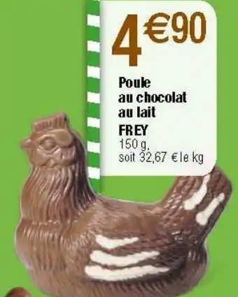 Migros Poule au chocolat au lait frey offre