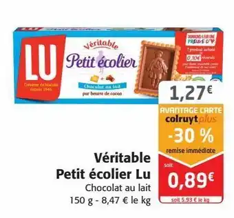 Colruyt Véritable petit écolier lu offre