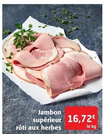 Colruyt Jambon supérieur rôti aux herbes offre