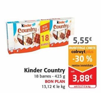 Colruyt Kinder country offre