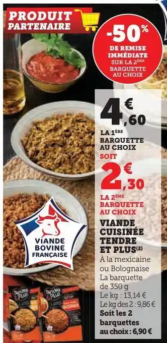 U Express Viande cuisinée tendre et plus offre