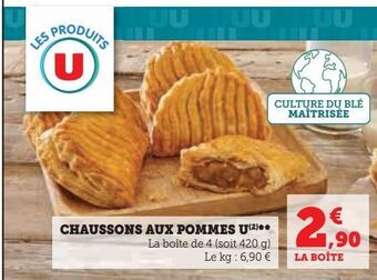 U Express Chaussons aux pommes u offre