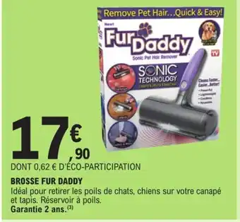 E.Leclerc Brosse Fur Daddy offre