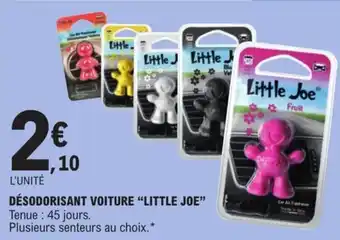 E.Leclerc Dèsodorant Voiture "Little Joe" offre