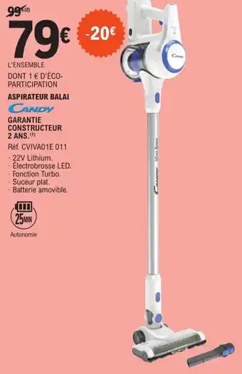 Aspirateur Balai