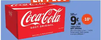 E.Leclerc "Coca-Cola" Gout Original offre