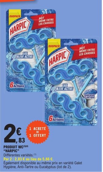 E.Leclerc Produit WC "Harpic" offre