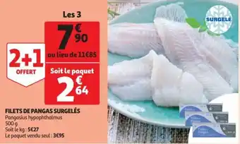 Auchan Filets De Pangas Surglès offre