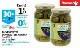 Auchan Olives Vertes Denoyautees Auchan offre