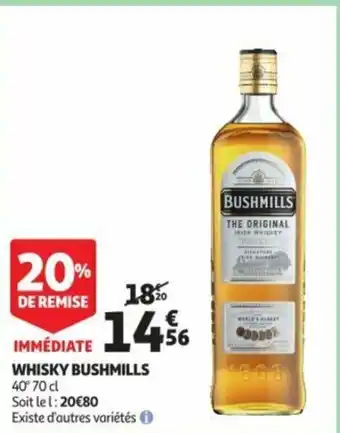 Auchan Whisky Bushmills offre