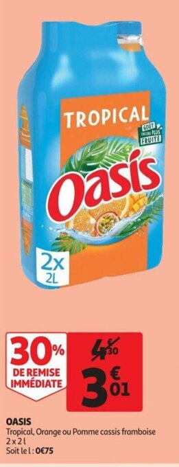 Auchan Oasis offre