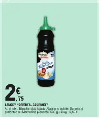 E.Leclerc Sauce "Oriental Gourmet" offre