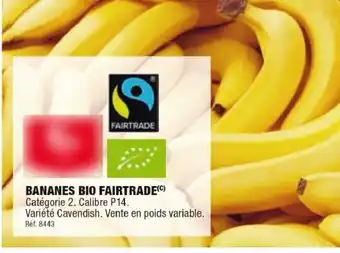 ALDI Bananes Bio Fairtrade offre