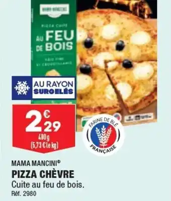ALDI Pizza de Chèvre offre