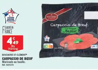 ALDI Carpaccio de Bœuf offre