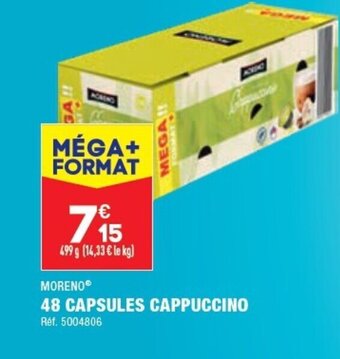 ALDI 48 Capsules Cappuccino offre