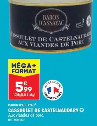 ALDI Cassoulet de Castelnaudary offre