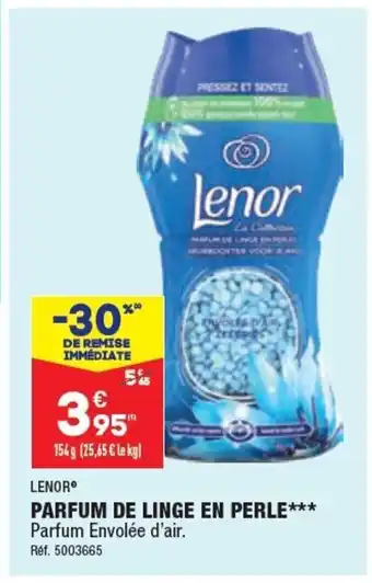 ALDI Parfum de Linge en Perle offre