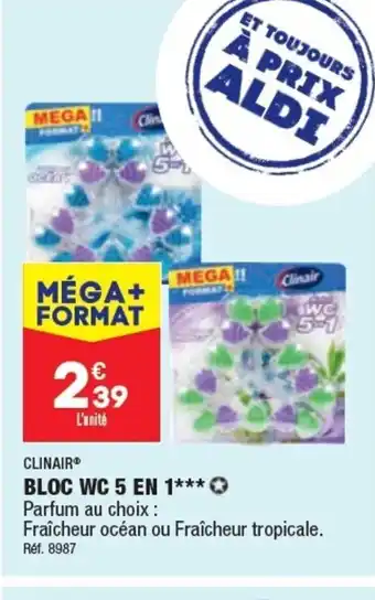 ALDI Bloc W5 en 1 offre