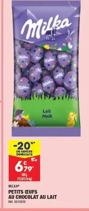 ALDI Petits Œufs au Chocolat au Lait offre