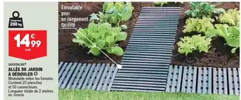 ALDI Allée de Jardin a Dérouler offre