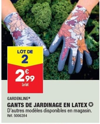 ALDI Gants de Jardinage en Latex offre