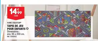 Tapis de Jeu Pour Enfants