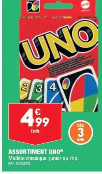ALDI Assortiment Uno offre