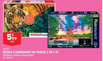 ALDI Puzzle Flourescent ou Puzzle 2 en 1 offre