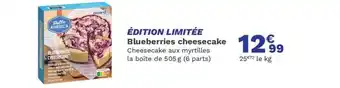 Picard Blueberries cheesecake offre
