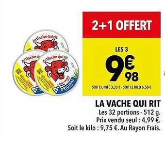 Supeco La vache qui rit offre