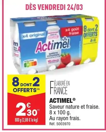 ALDI Actimel offre