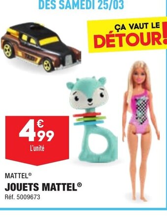 ALDI Jouets Mattel offre